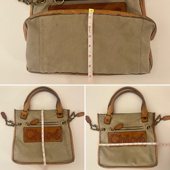 Chloé Haley Canvas Tote - Picture 8 of 8